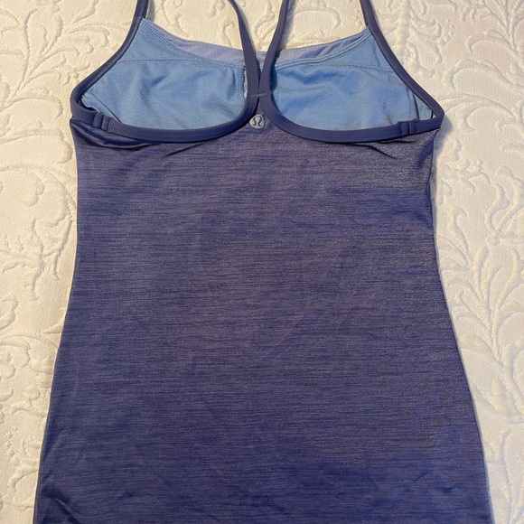 Lululemon purple athletic tank top - Picture 3 of 3